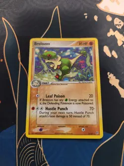Breloom 3/107 Deoxys Holo Rare Pokemon Trading Card Game - Image 1