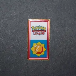 Pokemon League Pin / Badge Original Vintage 2000 "Thunder" - Image 1