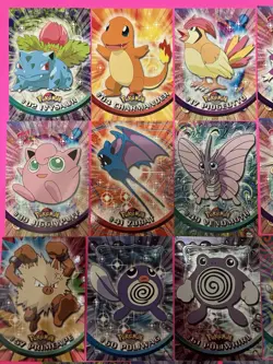 Lot Of 27 Vintage Topps Pokemon Trading Cards - Image 2