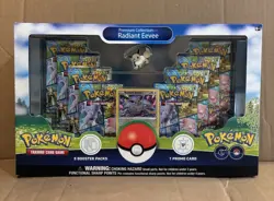 Pokemon Go Radiant Eevee Premium Collection Box Sealed 820650850523 - Image 1