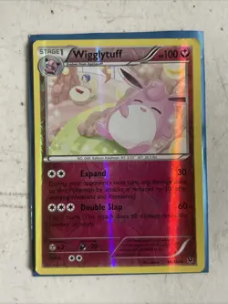 Pokemon - Wigglytuff - 66/124 - Uncommon - Reverse Holo - XY - Fates Collide - - Image 1