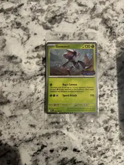 Pokemon TCG Genesect 008 Mega Evolution Phantasmal Flames Best Buy Promo SEALED - Image 1