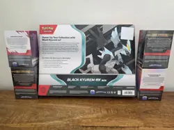 Pokemon Sealed Prismatic Evo, Destined, Mega Evo Bundles, Black Kyurem EX Box - Image 2