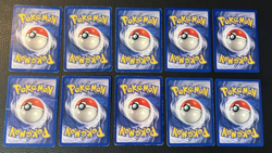 🔥 1st Edition Lot Of 10 Shadowless Base Set Vintage D10 1999 WOTC Pokemon🔥 - Image 3