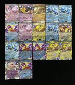 Pokemon TCG S-Chinese 151C Mew Alakazam Ninetales Blastoise ex RR Lot 17 XG - Image 1