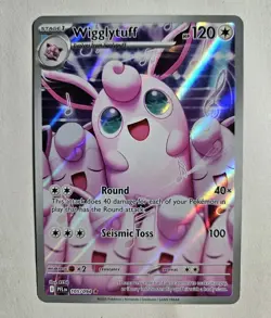 Pokemon TCG Wigglytuff 105 IR MEG: Phantasmal Flames 2025 NM/SINGLE - Image 1