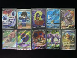 2024 Pokemon TCG S-Chinese Holo Jynx EX Crabominable V Drapion V Lot*10 you - Image 1