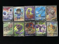 2024 Pokemon TCG S-Chinese Holo Jynx EX Crabominable V Drapion V Lot*10 you - Image 2