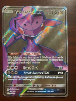 Genesect gx Pokemon Card good condition - Image 1