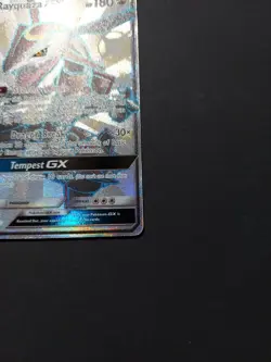 Pokemon TCG Rayquaza GX Alternate Art Holo Card 177a/168 Celestial Storm - Image 5