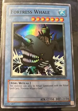 Fortress Whale TP7-EN003 Yu-Gi-Oh! - Displays Very Well - Rare Tournament Pack - Image 1