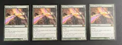 MTG Birds Of Paradise Playset (4 Cards) Lightly Played. M10/M11 - Image 1