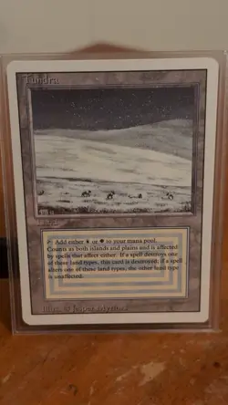 MTG Revised Edition 1994 Tundra Dual Tundra - Image 1