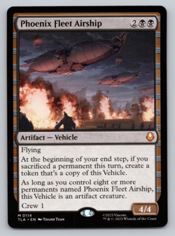 Phoenix Fleet Airship - MTG Avatar: The Last Airbender TLA - Image 1