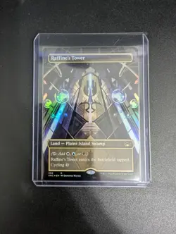 Raffine's Tower (Borderless) Streets of New Capenna Foil mtg - Image 1