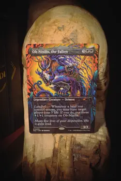 Ob Nixilis, the Fallen - SLD Encyclopedia Countdown Kit. Magic: The Gathering - Image 3