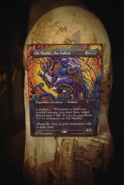 Ob Nixilis, the Fallen - SLD Encyclopedia Countdown Kit. Magic: The Gathering - Image 5