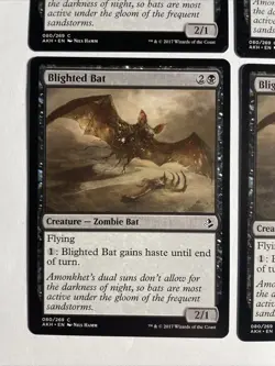 4x Mtg Amonkhet Blighted Bat NM Magic Karte Magic The Gathering - Image 2