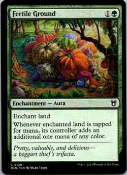 Magic the Gathering Fertile Ground Wilds of Eldraine Commander MTG Free Shipping - Image 1