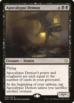 1x Apocalypse Demon (FOIL) - NM - See Pic for Set - SPARROW MAGIC - Image 1