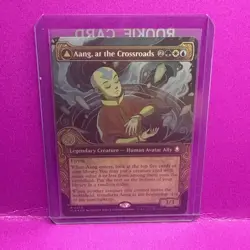 Aang At The Crossroads (Foil) Showcase Avatar Last Airbender Magic The Gathering - Image 1
