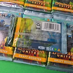Lot Of (10) Magic the Gathering Dominaria United Draft Booster Pack New SEALED - Image 5
