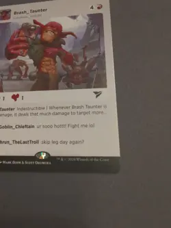 Brash Taunter Secret Lair Drop Regular - Image 2