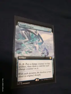Insight Engine (Extended Art) [Commander Edge of Eternities] NM MTG - Image 1