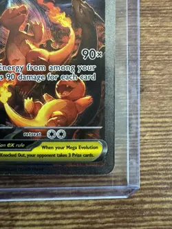 Pokemon TCG Mega Charizard X EX 125/094 Phantasm Flames SIR NM PSA 10 CONTENDER - Image 3