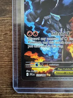 Pokemon TCG Mega Charizard X EX 125/094 Phantasm Flames SIR NM PSA 10 CONTENDER - Image 5