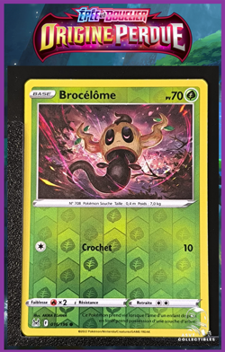 Carte Pokemon Brocelome 016/196 Reverse EB11 Origine Perdue FR - Image 1