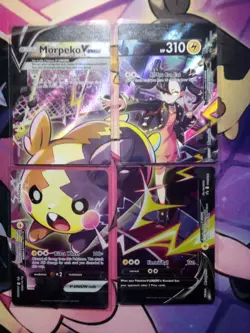 Pokemon Morpeko V-Union Full Set SWSH287-290 Black Star Promo Cards TCG - Image 1
