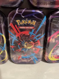 Full Art Set of 5 100% Factory Sealed Mega Evolutions Mini Tins Pokemon TCG - Image 5