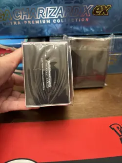 Pokemon Mega Charizard x EX UltraPremium Collection Deck Box and Sleeves Sealed - Image 3