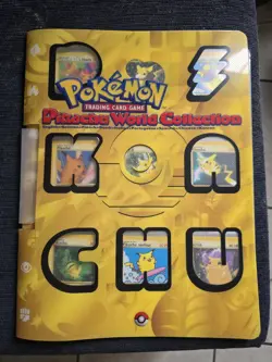 Pokemon Cards Pikachu World Collection 2000 Pokemon TCG Binder Complete Set of 9 - Image 1