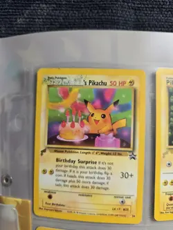 Pokemon Cards Pikachu World Collection 2000 Pokemon TCG Binder Complete Set of 9 - Image 3