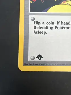 Vintage Pokemon 1st Edition lot Goop gas attack and Sleep! WotC team rocket - Image 4