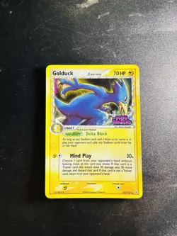 Pokemon Card - Golduck Holon Phantoms 43/110 Reverse Holo Stamped NM-LP - Image 1