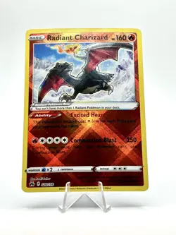 Pokemon Radiant Charizard 020/159 Crown Zenith 2023 No Reserve - Image 1