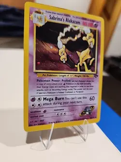 Pokemon Sabrina's Alakazam Holo Rare Gym Challenge 16/132 CGC 9 - Image 3