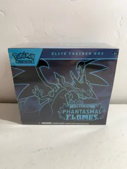 Pokemon TCG: Mega Evolution Phantasmal Flames Elite Trainer Box - ETB New/Sealed - Image 1