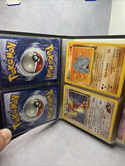 Pokemon Binder Collection Lot Of Cards Vintage To Modern Ex Full Arts Rares Com - Image 3