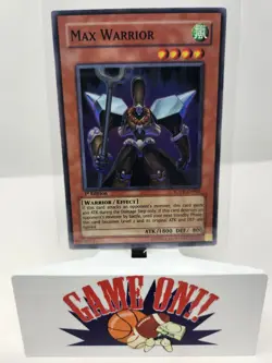 YuGiOh Max Warrior SOVR-EN003 1st Edition Super Rare NM - Image 1
