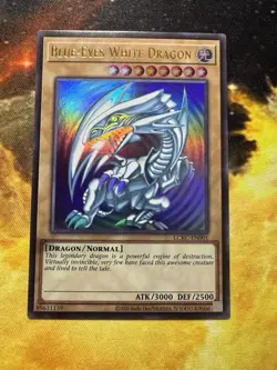 Blue-Eyes White Dragon (Version 1) LCKC-EN001 Legendary Unlimited Edition Mint! - Image 1