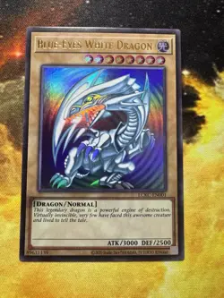 Blue-Eyes White Dragon (Version 1) LCKC-EN001 Legendary Unlimited Edition Mint! - Image 4