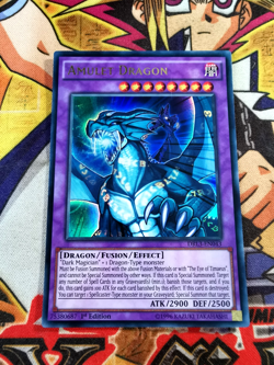 Amulet Dragon drl3-en043 1st Edition (NM) Ultra Rare Yu-Gi-Oh! - Image 1