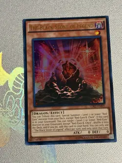 The Black Stone of Legend LDK2-ENJ05 Legendary Decks II Unlimited - Image 1