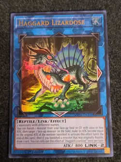 x1 Haggard Lizardose - MP25-EN204 - Ultra Rare - 1st Edition Yu-Gi-Oh! M/NM - Image 1