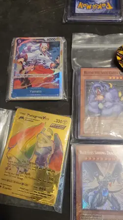 Large Lot Of Pokemon, One Piece And Yugioh Cards And 1 Surprise CGC Graded Slab - Image 5