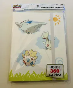 POKEMON TOGEPI EVOLUTION BINDER NEW Holds 360 Cards - Image 1